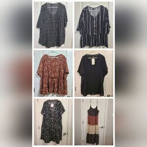 Shein Haul - 4 Tops, 2 Dresses!!!